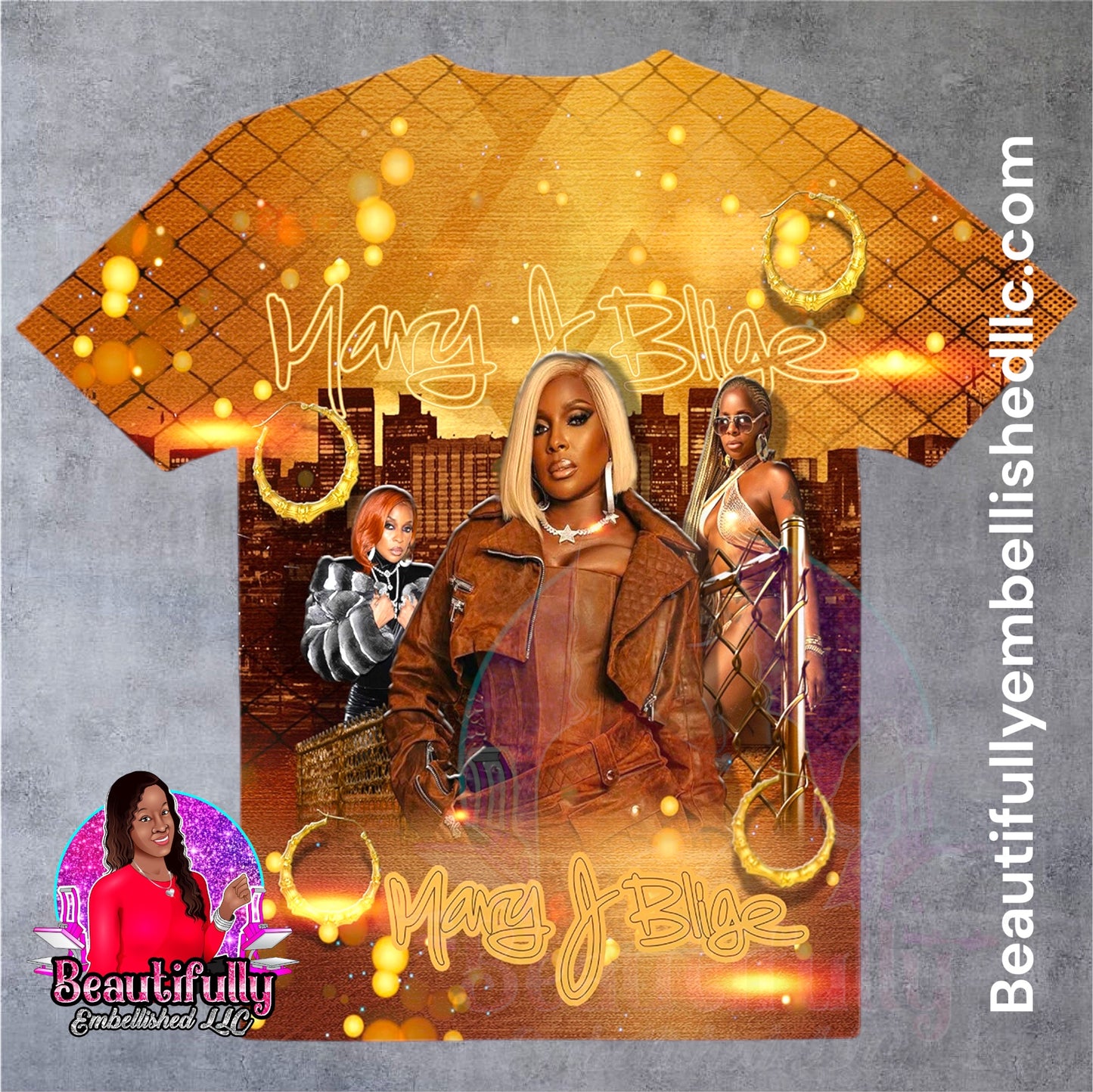 Mary J Blidge 3D Shirt