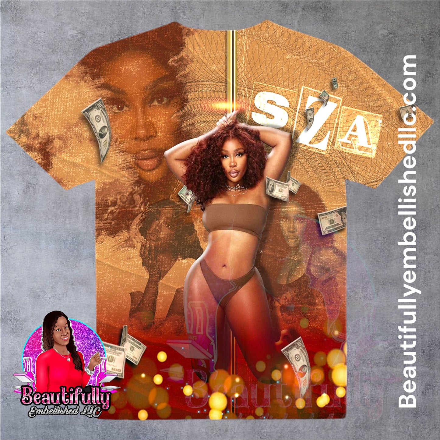 Sza inspired 3D Shirt