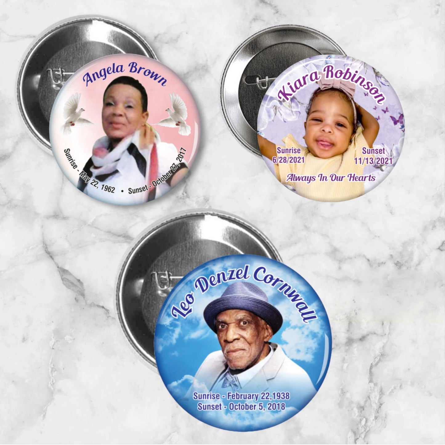 Photo buttons