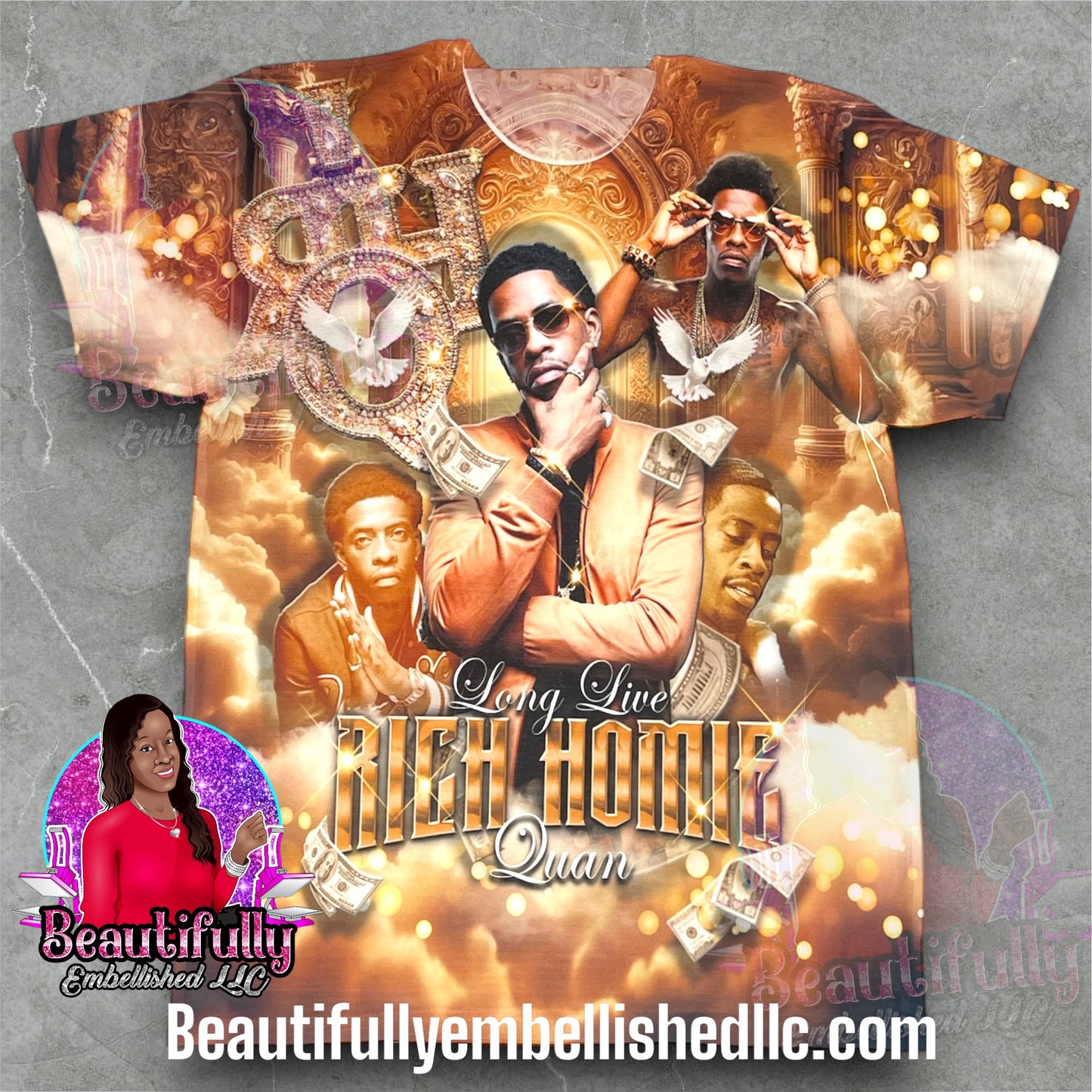 Rich Homie Quan Inspired 3d Shirt