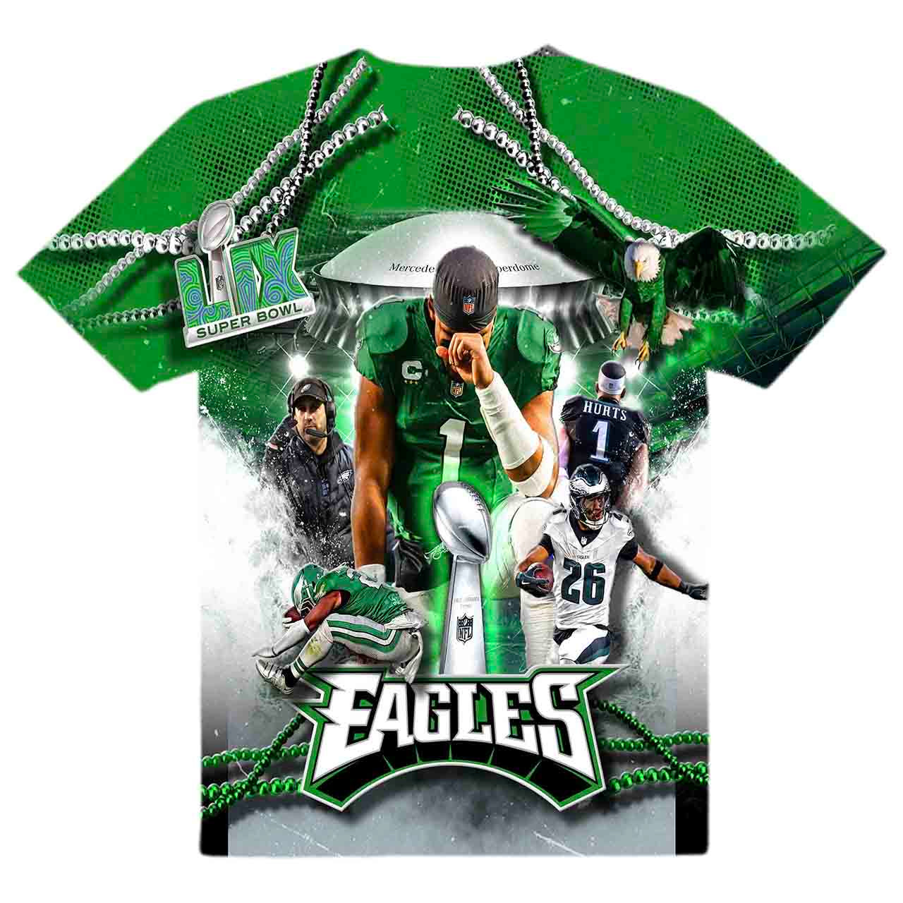 Eagles 3D Championship Shirt