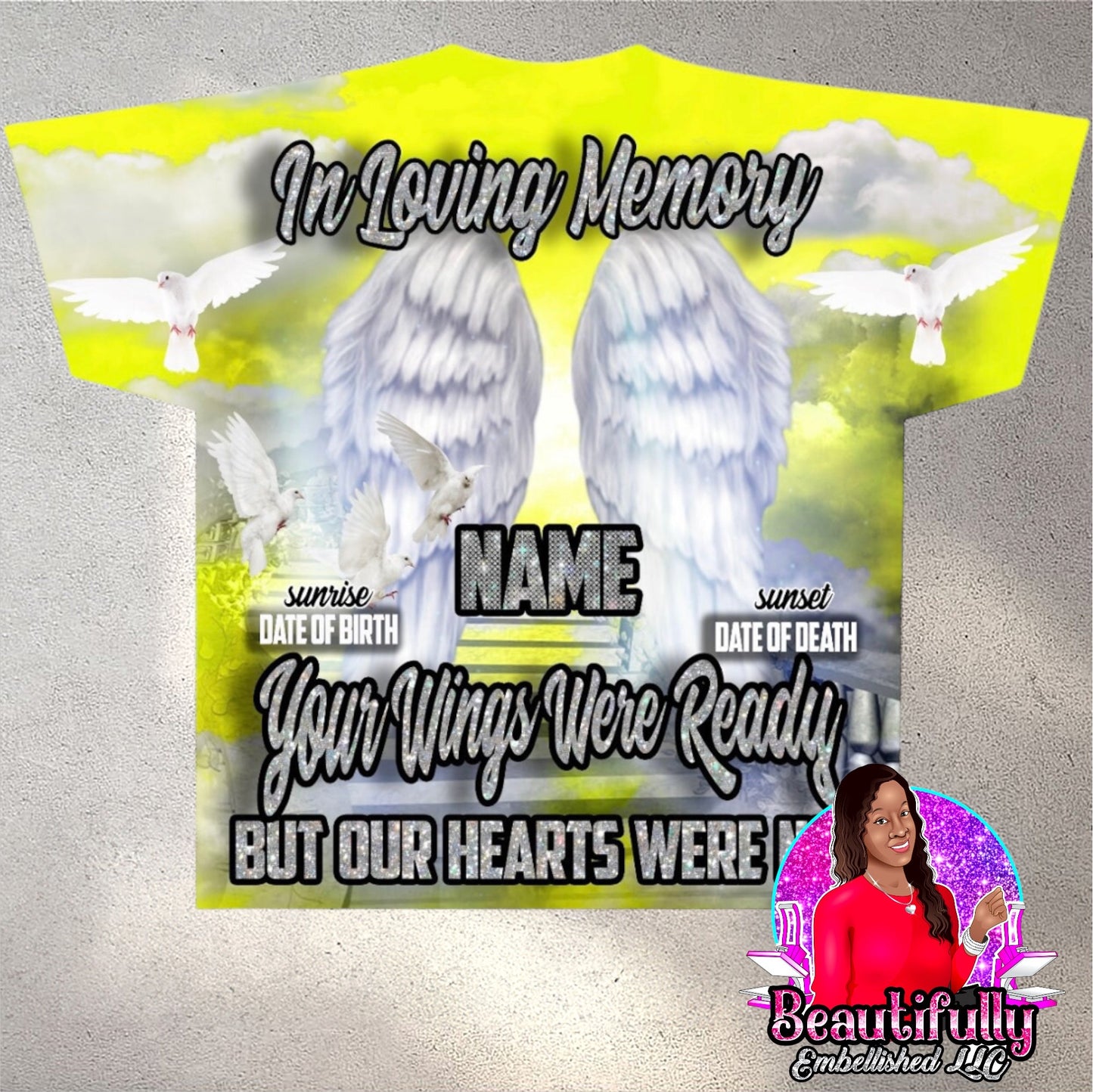 Yellow/Silver (In Loving Memory)